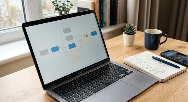 Luồng dữ liệu minh hoạ cách Gemini phối hợp Gmail Drive Docs Slides
