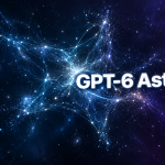 Mạng lưới kết nối trừu tượng minh hoạ mô hình AI GPT-6 Astra xử lý đa bước