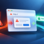 Chrome cảnh báo trước khi mở website chưa có HTTPS, chuyển từ kết nối HTTP sang HTTPS an toàn