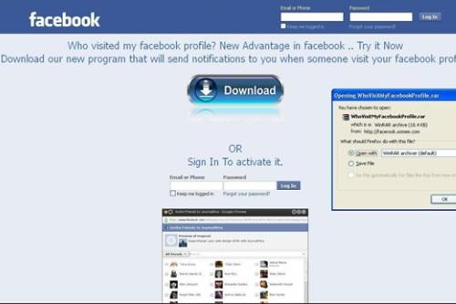 Facebook giả đánh cắp thông tin của Facebook thật