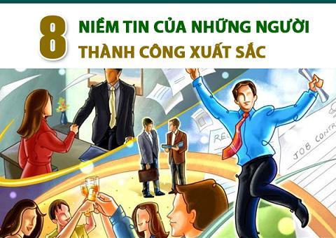 8 niềm tin của những người thành công xuất sắc